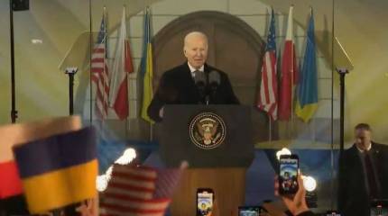 Джо Байден обратился к российскому народу заявив, что США и НАТО не намерены уничтожать Россию