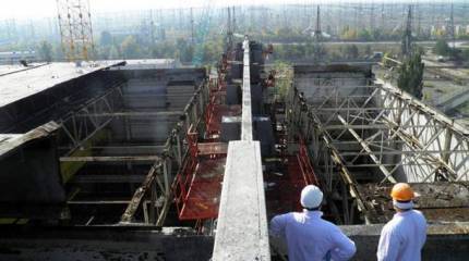 Киев: "Именно украинцы выполнили самые тяжёлые работы по возведению новой арки над ЧАЭС"