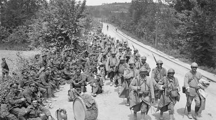 Германские дивизии в 56 километрах от Парижа