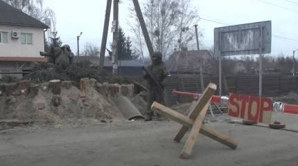 Российские военнослужащие и бойцы ДНР усилили блокировку Мариуполя с целью не допустить бегства боевиков нацбатов