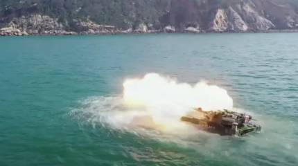 New Generation of Chinese Amphibious Armored Vehicles Spotted