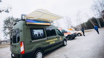 Нацгвардия Украины обзаводится агитационными автомобилями «по стандартам НАТО»