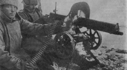 Пять героев-пулемётчиков