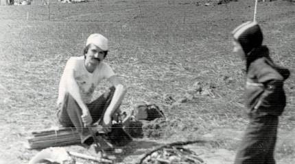 Годы советские. Пирамида инков на даче