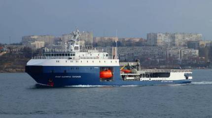 Черноморский флот пополнился  малым морским танкером «Вице-адмирал Паромов» проекта 03182