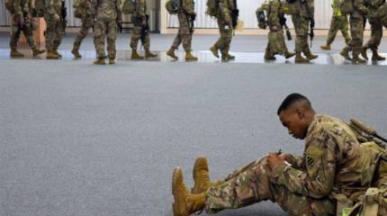 Подразделения Нацгвардии США отправляют на Ближний Восток