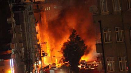 Уличные бои в турецком Диярбакыре