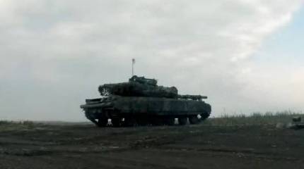 ВСУ провели маневры с танками Т-64БМ «Булат» по реагированию «на возможный прорыв противника»