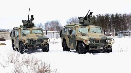 Первая партия «Тигров-М» с модулем «Арбалет-ДМ» поступила в российскую армию