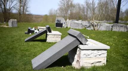 В Эстонии возбудили уголовное дело по факту вандализма в отношении памятников коллаборантам ваффен-СС