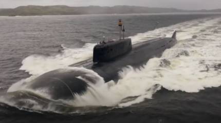 АПРК Северного флота «Орёл» выполнил стрельбу ракетным комплексом «Гранит»