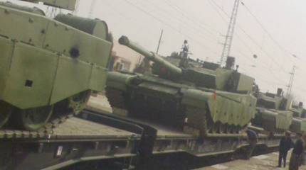 Serial Chinese tanks type 99А2, apparently, have already gone into mass production