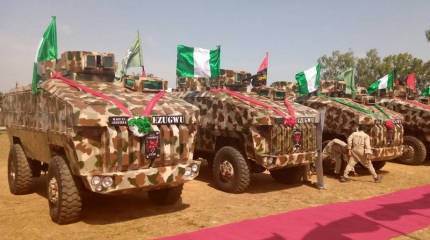 Нигерия приняла на вооружение бронеавтомобиль Ezugwu 4Х4