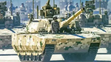 Новый танк  ZTZ-100 с двигателем в 1500 л.с способен разгоняться до 85 км/ч