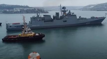 Американская пресса: Российские корабли занялись снабжением своих войск на Украине