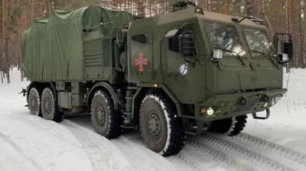 Украинский противокорабельный комплекс РК-360МЦ «Нептун» на шасси Tatra начал ходовые испытания