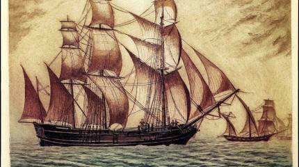 История Ламброса Кацониса, русского корсара. Первые операции в Средиземном море