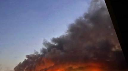 «Ну и гарь стоит над Киевом»: ВС РФ нанесли массированный удар по целому ряду объектов в украинской столице и окрестностях