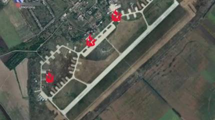 Российские дроны в ночное время атаковали аэродромы ВСУ в Миргороде и Староконстантинове