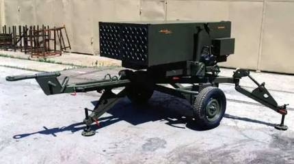 Хорватские РСЗО M93A3 Heron на Украине