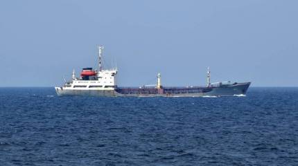 Иностранный сухогруз столкнулся с российским военным танкером «Кола» в Суэцком заливе
