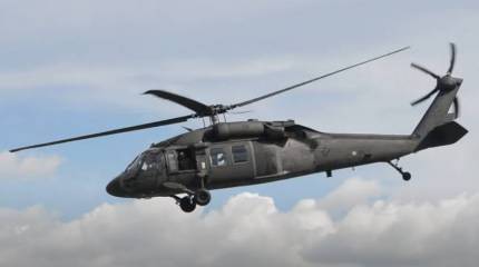 Американские вертолеты Black Hawk определены летящими в сторону Одессы
