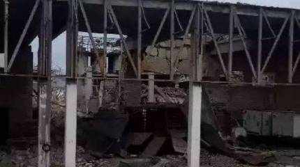 В Бериславе уничтожен цех по ремонту военной техники ВСУ