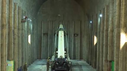 Иран показал свои катакомбы и пуск ракеты