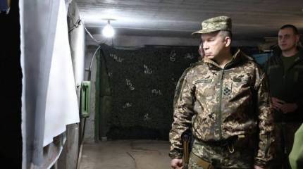 Командующий СВ ВСУ генерал Сырский прибыл в Часов Яр для руководства обороной Бахмута