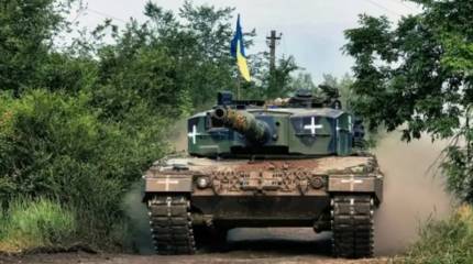 Три немецких танка Leopard и два американских Abrams уничтожили бойцы ВС России за минувшую неделю - Минобороны
