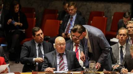 Небензя: Россия готова принять резолюцию о расследовании химатак в Сирии