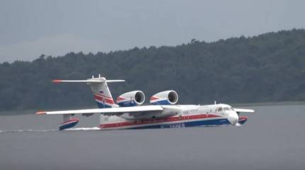 Самолёты-амфибии Бе-200 получат российские двигатели через пять лет