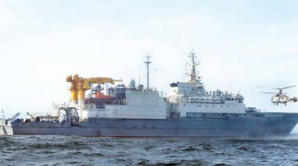 Спасательное судно «Игорь Белоусов» приступает к испытаниям в Атлантике