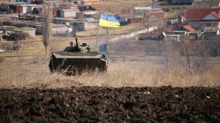 Под Авдеевкой в плен сдалось подразделение ВСУ вместе с техникой