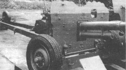 Послевоенная противотанковая артиллерия. 57-мм противотанковая пушка Ч-26