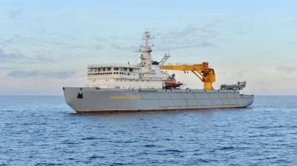 ВМФ РФ получил транспорт вооружения «Академик Ковалёв»