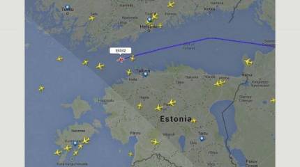 Эстонию обеспокоило появление самолётов российских ВВС над нейтральными водами