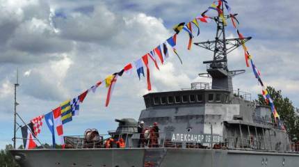 Стеклопластиковый корпус второго тральщика будет изготовлен весной 2015 года