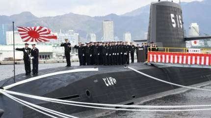 ВМС Сил самообороны Японии пополнились третьей НАПЛ нового поколения типа Taigei проекта 29SS