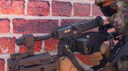 На вооружение НОАК замечена новая угловая винтовка