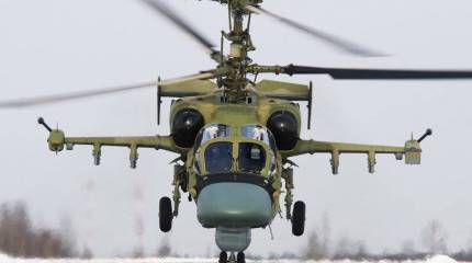 Тренировки экипажей Ка-52