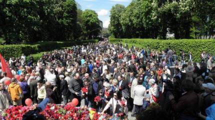 В день Великой Победы Киев победил страх!