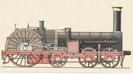 Паровозы после 1829 года в Европе и США