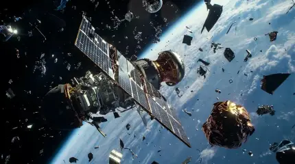 Zespół Kesslera zniszczy konstelacje satelitów orbitalnych.