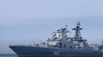 Проходящий модернизацию «Маршал Шапошников» вышел на ходовые испытания