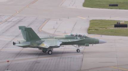 ВМС США получили первые палубные истребители F/A-18 Super Hornet версии Block-3