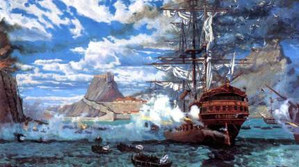 Штурм неприступной морской крепости Корфу