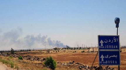 Генштаб: Контроль над сирийско-иорданской границей восстановлен