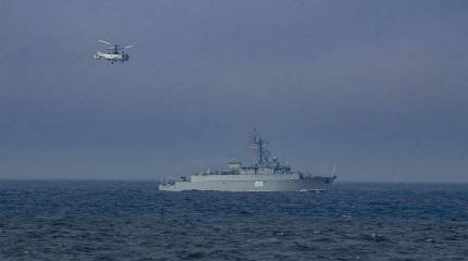 В Баренцевом море начались крупные учения группировки кораблей Северного флота ВМФ России