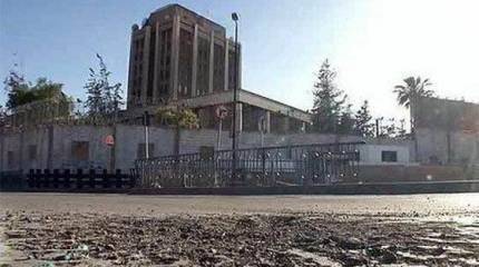 Две мины упали на территории дипмиссии РФ в Дамаске